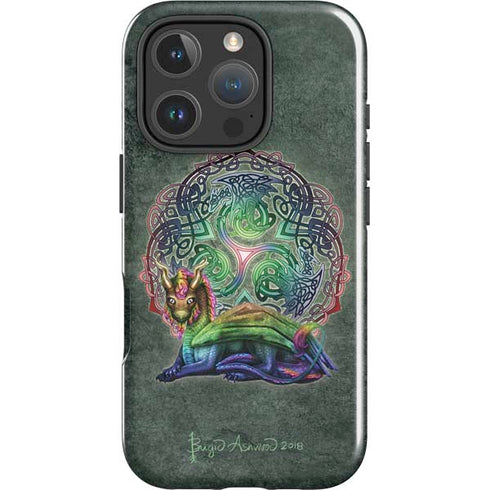 Celtic Dragon by Brigid Ashwood iPhone 16 Pro Impact Case