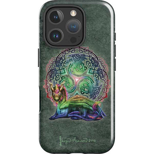 Celtic Dragon by Brigid Ashwood iPhone 16 Pro Magsafe Impact Case