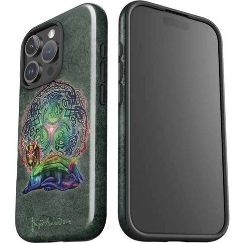 Celtic Dragon by Brigid Ashwood iPhone 16 Pro Max Impact Case