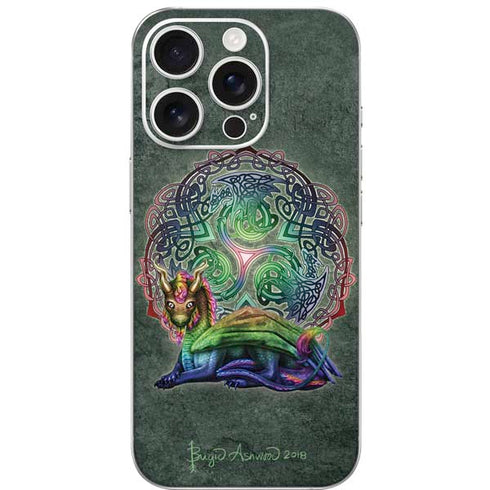 Celtic Dragon by Brigid Ashwood iPhone 16 Pro Skin