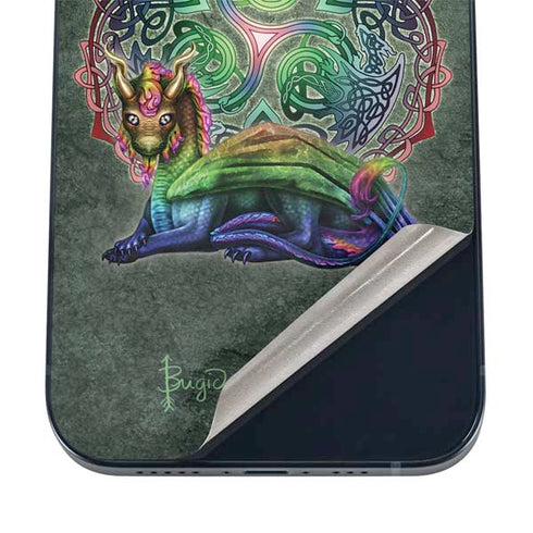 Celtic Dragon by Brigid Ashwood iPhone 16 Skin