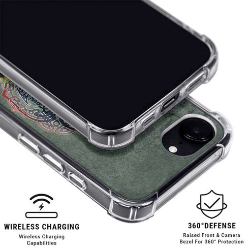 Celtic Dragon by Brigid Ashwood iPhone 16e Clear Case