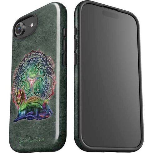 Celtic Dragon by Brigid Ashwood iPhone 16e Impact Case