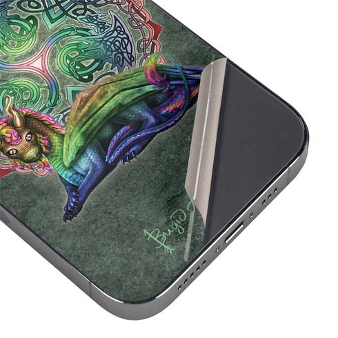 Celtic Dragon by Brigid Ashwood iPhone 16e Skin