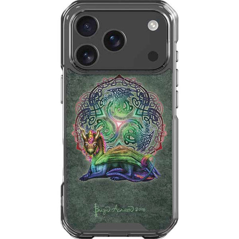 Celtic Dragon by Brigid Ashwood iPhone 18 Pro Clear Case