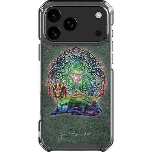 Celtic Dragon by Brigid Ashwood iPhone 18 Pro Max Clear Case