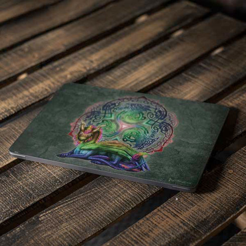 Celtic Dragon by Brigid Ashwood Apple MacBook Air Skin