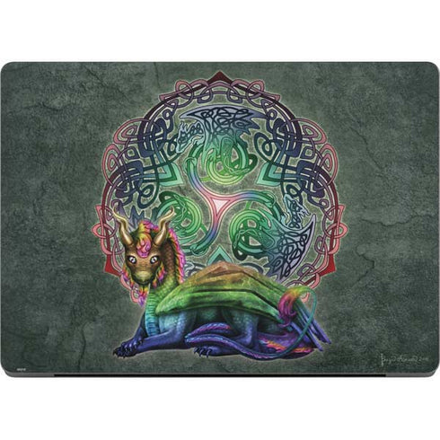 Celtic Dragon by Brigid Ashwood Apple MacBook Pro 14-inch Skin