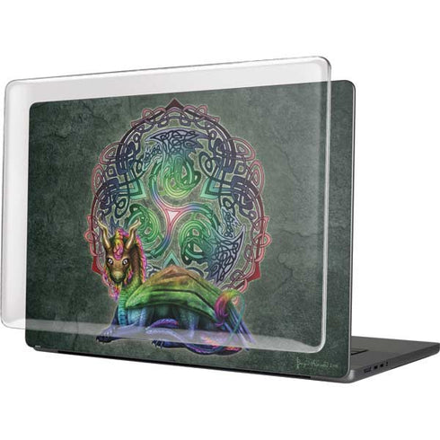 Celtic Dragon by Brigid Ashwood MacBook Cases