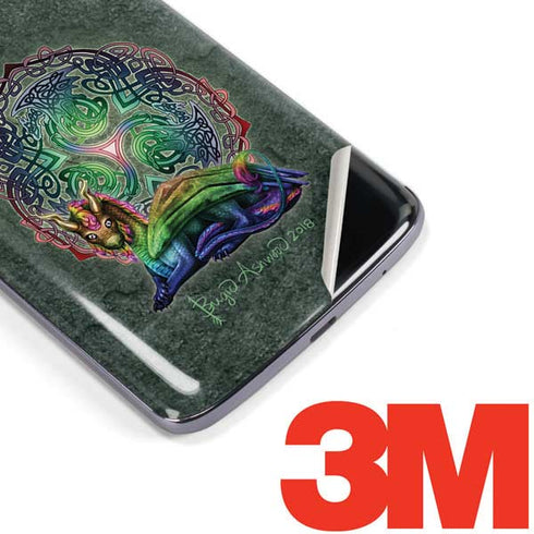 Celtic Dragon by Brigid Ashwood Moto E5 Plus Skin