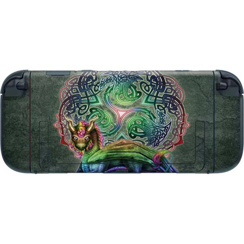 Celtic Dragon by Brigid Ashwood Nintendo Switch 2 (2025) with Joy-Con Skin