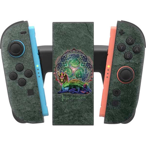 Celtic Dragon by Brigid Ashwood Nintendo Switch 2 (2025) Joy-Con Controller Skin