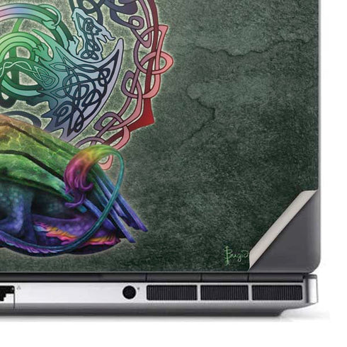 Celtic Dragon by Brigid Ashwood Dell Precision Skin