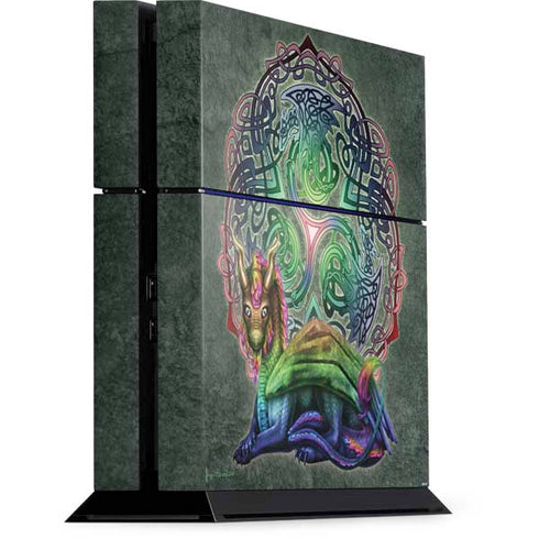Celtic Dragon by Brigid Ashwood PlayStation PS4 Skins