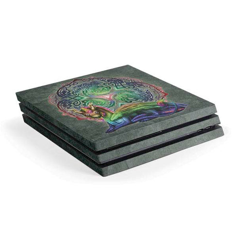 Celtic Dragon by Brigid Ashwood PlayStation PS4 Skins