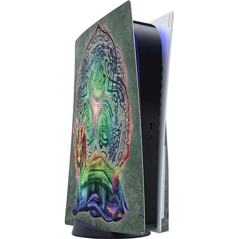 Celtic Dragon by Brigid Ashwood PlayStation PS5 Skins