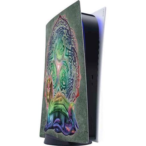 Celtic Dragon by Brigid Ashwood PlayStation PS5 Skins