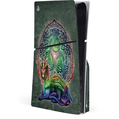 Celtic Dragon by Brigid Ashwood PlayStation PS5 Skins