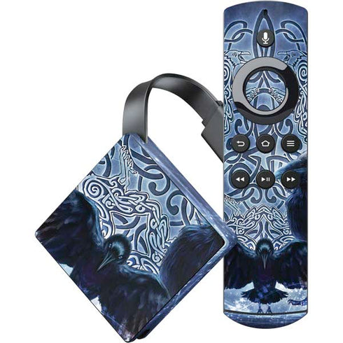 Celtic Raven by Brigid Ashwood Amazon Fire TV Skin
