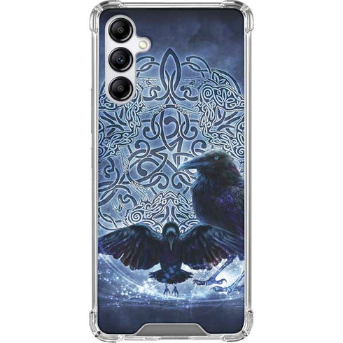 Celtic Raven by Brigid Ashwood Gabb Phone 4 Clear Case