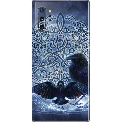Celtic Raven by Brigid Ashwood Galaxy Note 10 Plus Skin