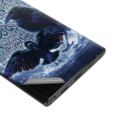Celtic Raven by Brigid Ashwood Galaxy Note 10 Plus Skin