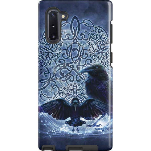 Celtic Raven by Brigid Ashwood Galaxy Cases