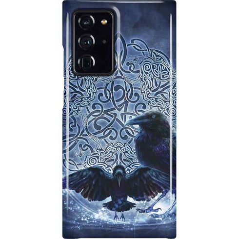 Celtic Raven by Brigid Ashwood Galaxy Cases