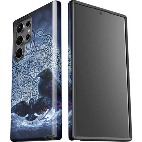 Celtic Raven by Brigid Ashwood Galaxy S23 Ultra Pro Case