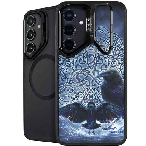 Celtic Raven by Brigid Ashwood Galaxy S25 Kickstand Case