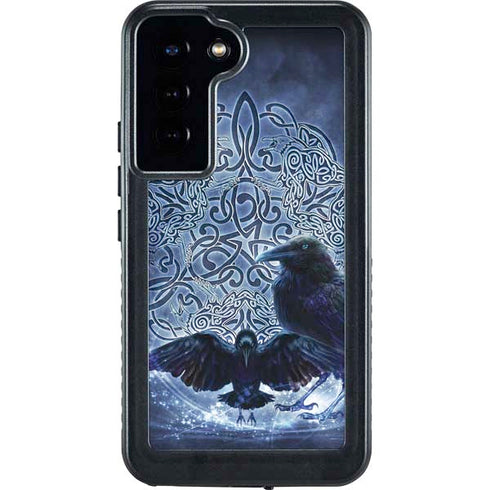 Celtic Raven by Brigid Ashwood Galaxy S24 Plus Waterproof Case