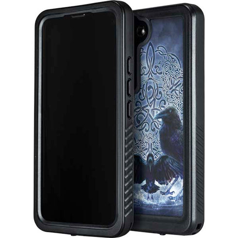 Celtic Raven by Brigid Ashwood Galaxy S24 Plus Waterproof Case
