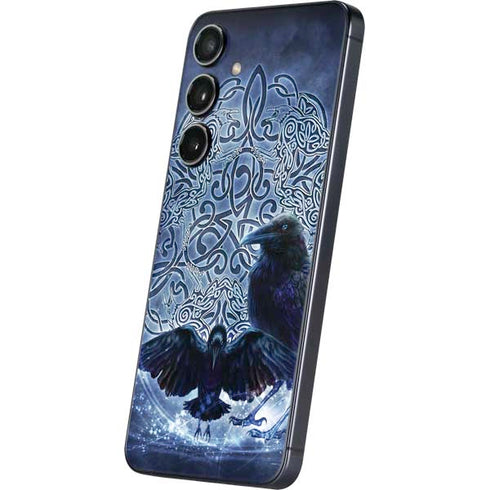 Celtic Raven by Brigid Ashwood Galaxy S24 Skin