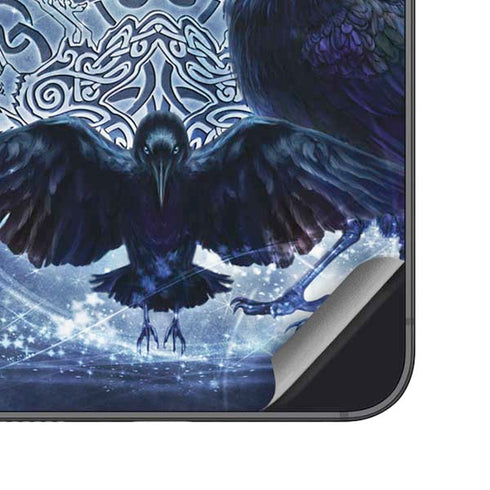 Celtic Raven by Brigid Ashwood Galaxy S24 Skin