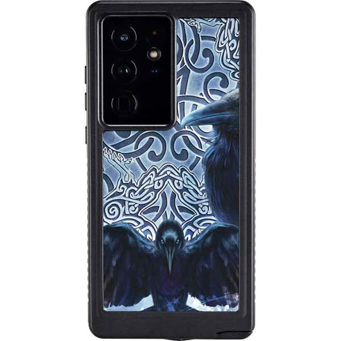 Celtic Raven by Brigid Ashwood Galaxy S24 Ultra Waterproof Case