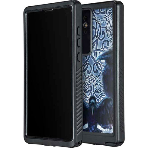Celtic Raven by Brigid Ashwood Galaxy S24 Ultra Waterproof Case