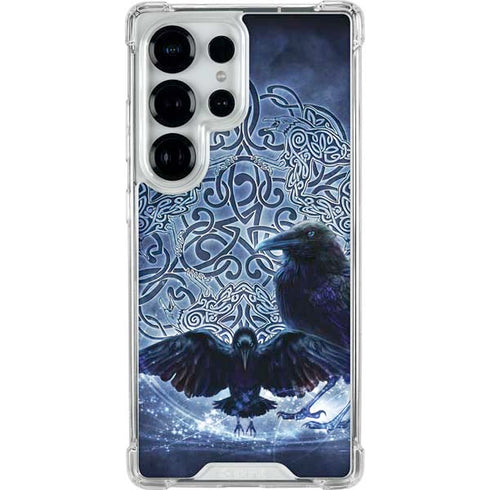Celtic Raven by Brigid Ashwood Galaxy S25 Ultra Clear Case