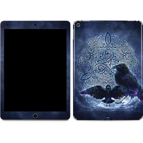 Celtic Raven by Brigid Ashwood iPad Skins