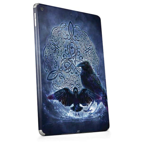 Celtic Raven by Brigid Ashwood Apple iPad Skin