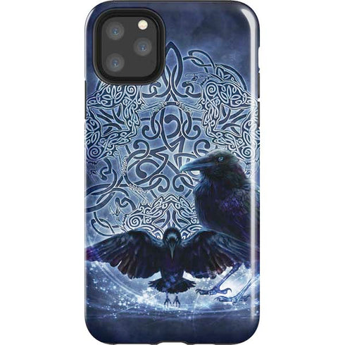 Celtic Raven by Brigid Ashwood iPhone Cases