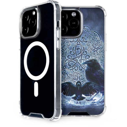 Celtic Raven by Brigid Ashwood iPhone Cases