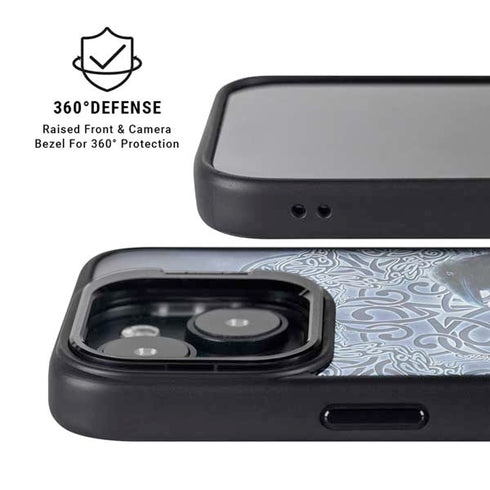 Celtic Raven by Brigid Ashwood iPhone 14 Kickstand Case