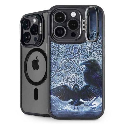 Celtic Raven by Brigid Ashwood iPhone 14 Pro Kickstand Case