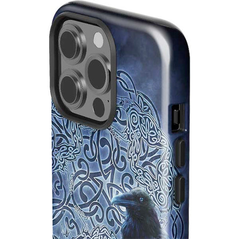 Celtic Raven by Brigid Ashwood iPhone 15 Pro Impact Case