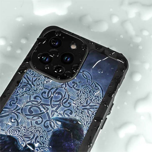 Celtic Raven by Brigid Ashwood iPhone 15 Pro Waterproof Case