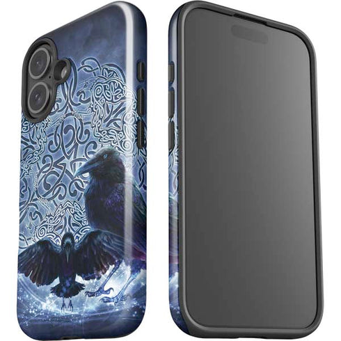 Celtic Raven by Brigid Ashwood iPhone 16 Impact Case