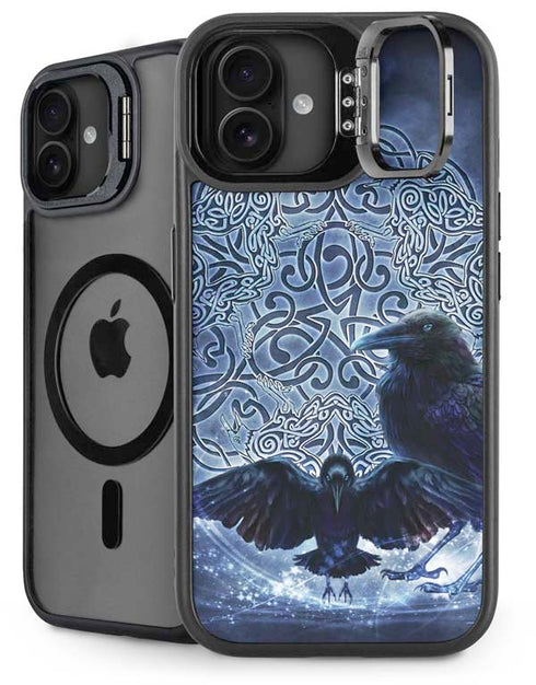 Celtic Raven by Brigid Ashwood iPhone 16 Kickstand Case
