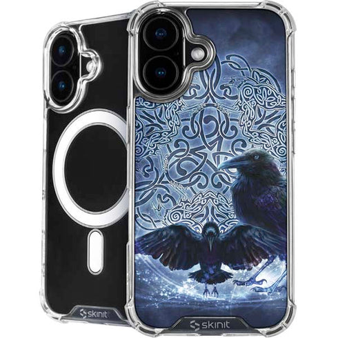 Celtic Raven by Brigid Ashwood iPhone 16 Plus MagSafe Case