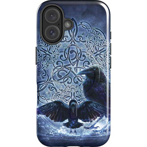 Celtic Raven by Brigid Ashwood iPhone 16 Plus Magsafe Impact Case