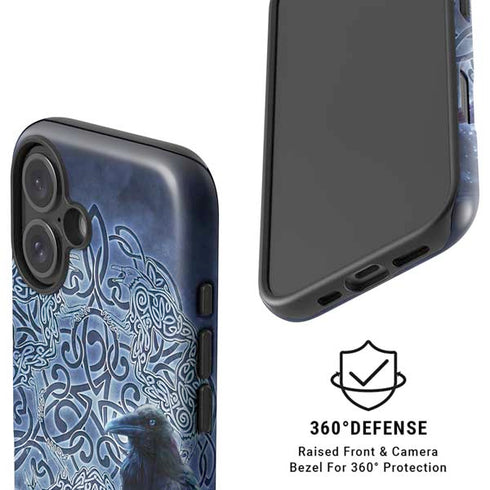 Celtic Raven by Brigid Ashwood iPhone 16 Plus Magsafe Impact Case